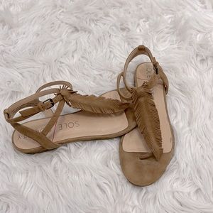 Sole Society Mara Suede Sandals